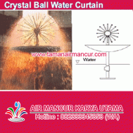 Crystal Ball Water Curtain Air Mancur – 082333345353 (WA)